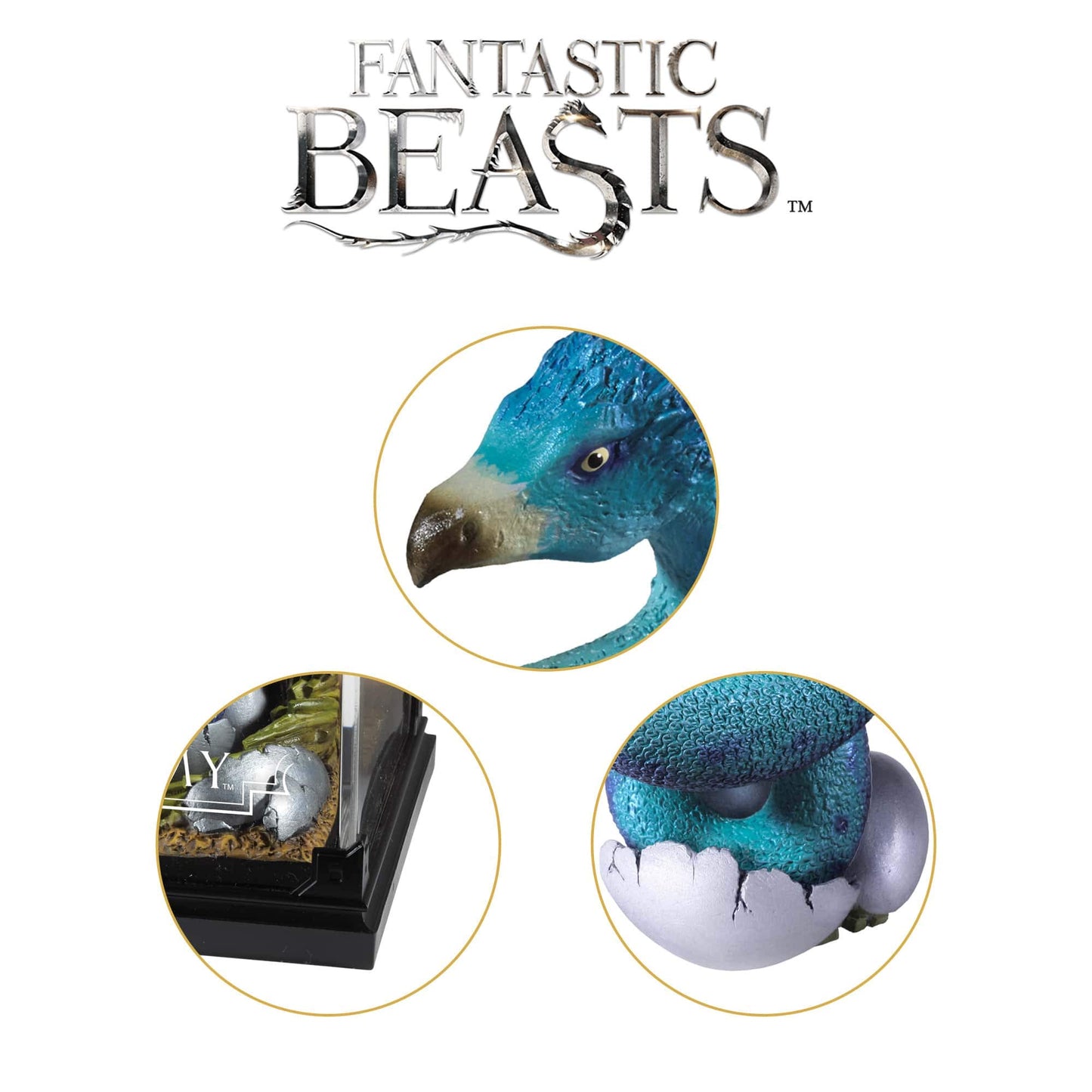 The Noble Collection Fantastic Beasts Occamy Model NN5262 Multicolor Plastic Figurine