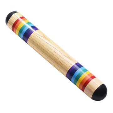 13.8 Inch Wooden Rain Maker Rain Stick Musical Instrument, Rainfall Rattle Tube Rainstick Shaker