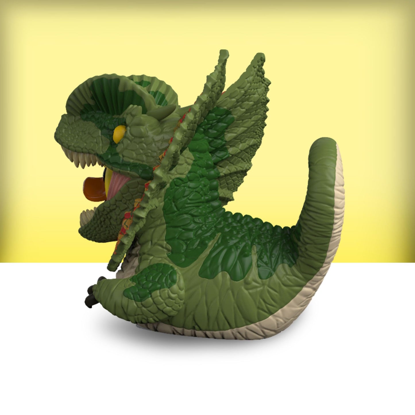 Tubbz Mini: Jurassic Park - Dilophosaurus Cosplaying Rubber Duck Vinyl Figure