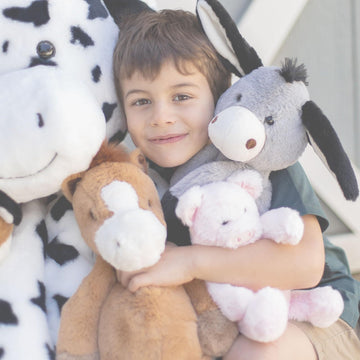 World'S Softest Plush Haps Horse, Lushee, Large, 16'' Stuffed Animal For Baby, Toddler, Kids, Adults - Horse Plush Toy-Adorable