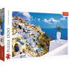 Trefl 1500 Piece Jigsaw Puzzle Santorini Greece Multicolor