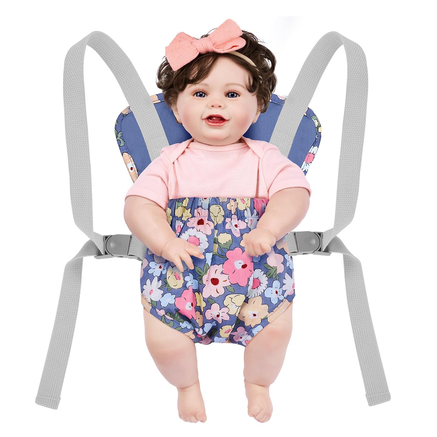 Gagaku Baby Doll Carrier, Doll Carrier For Little Girls, Kids Baby Carrier For Dolls, Reborn Baby Doll Carrier For Toddlers - Blue