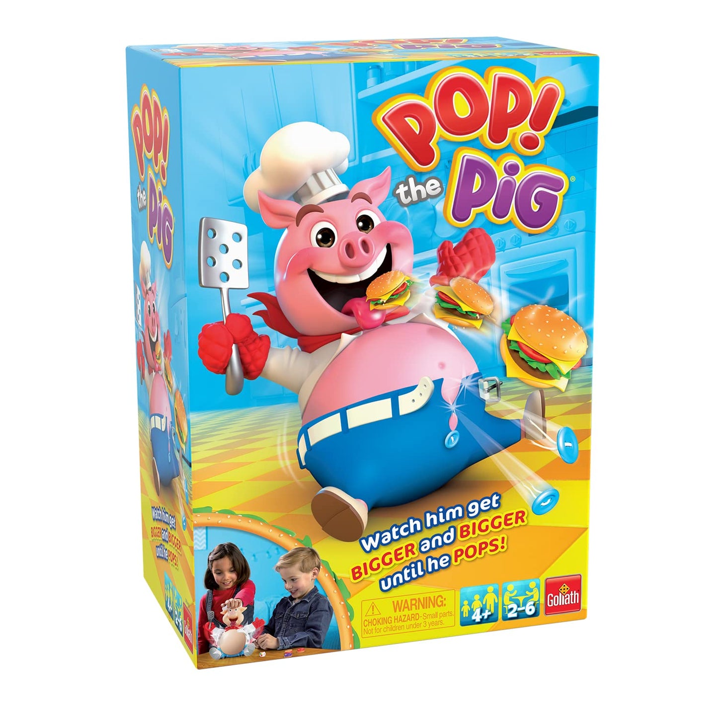 Goliath Pop The Pig Game with Greedy Granny Old Maid Card Game - Multi Color, Model 914474, Plastic Material