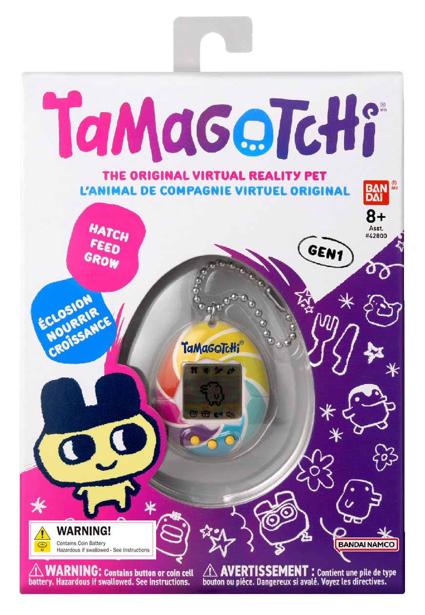 Tamagotchi Original - Candy Swirl (Updated Logo)