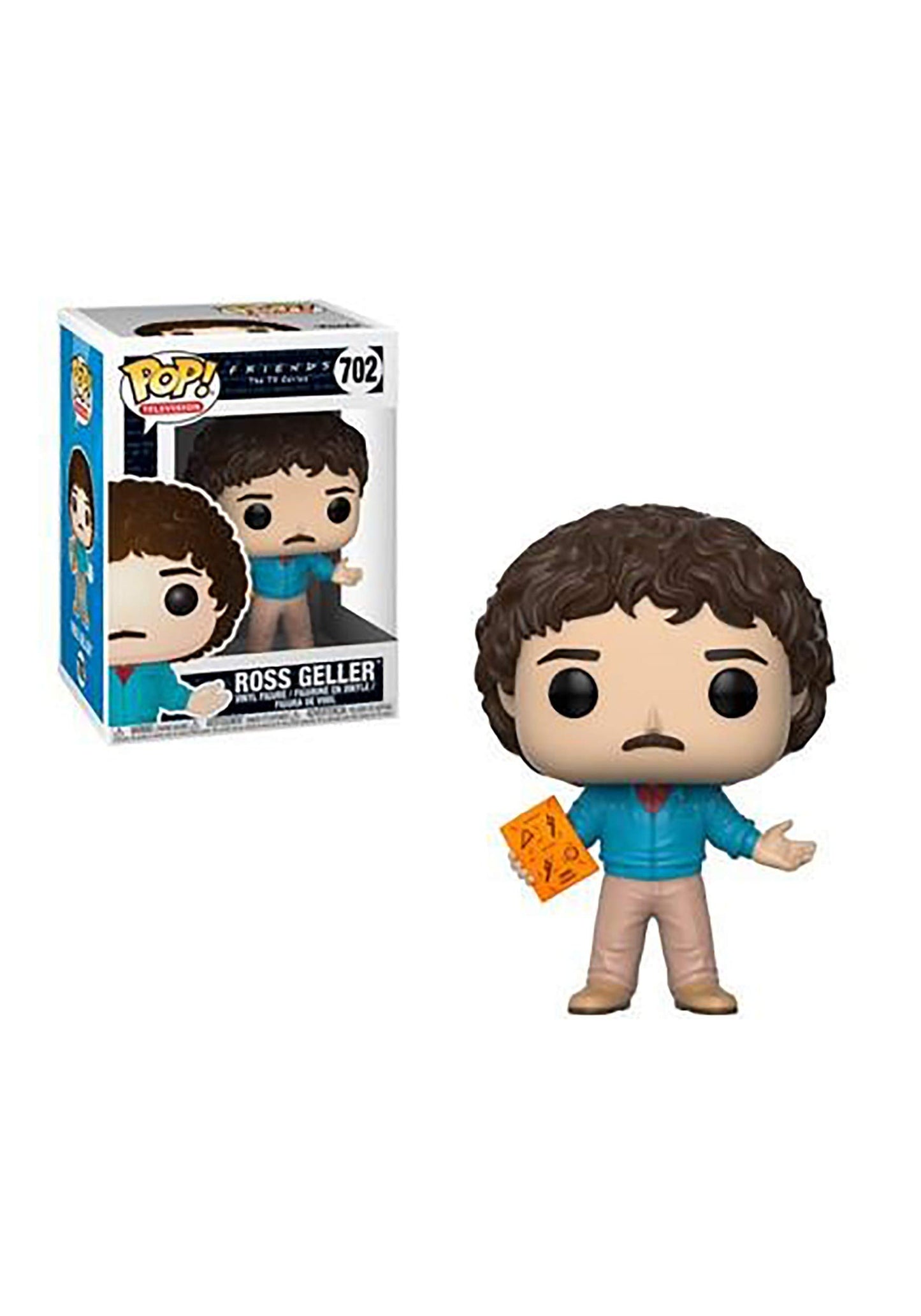 Funko Pop Television: Friends - Too Tan Ross Collectible Figure, Multicolor