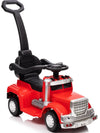 Outfunny 3-In-1 Ride On Push Car For Toddler With Handle, Toddler Ride On Toy For Girls Aged 1-3, Stroller Sliding Walking Car W