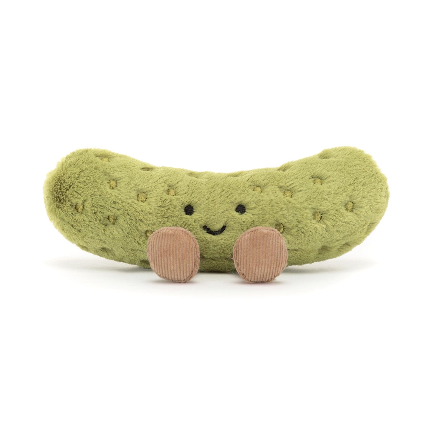 Jellycat Amuseables Pickle Stuffed Toy, 6 Inches | Vegetable Plush | Fun Gift Idea