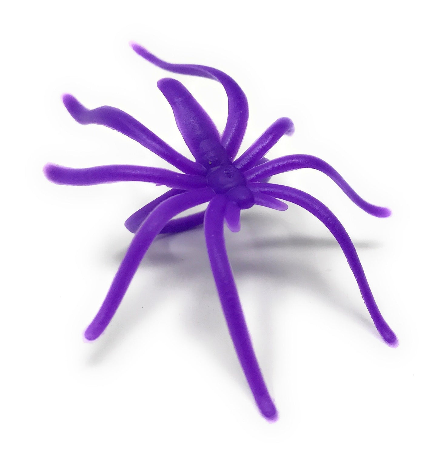 288 Bulk Halloween Spider Ring Assortment - Orange, Purple, Black, and Glow-in-the-Dark Creepy Crawly Party Favors, Treats, and
