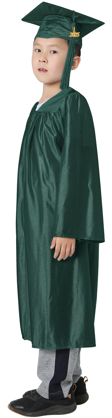 Graduatepro Kindergarten Graduation Cap And Gown Package Class Of 2025 For Kids With Stole Certificate As Party Gift Forest 36