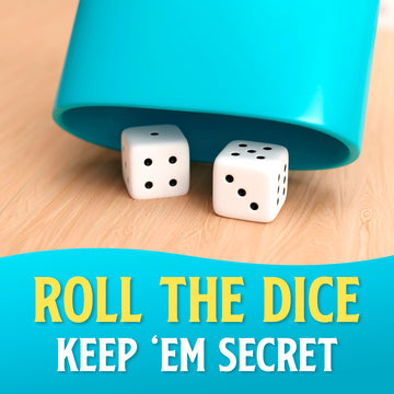 Blue Wasatch Games Bamboozled - Bluffing Dice & Card Game for Kids & Adults, Multicolor, Fast & Easy to Learn