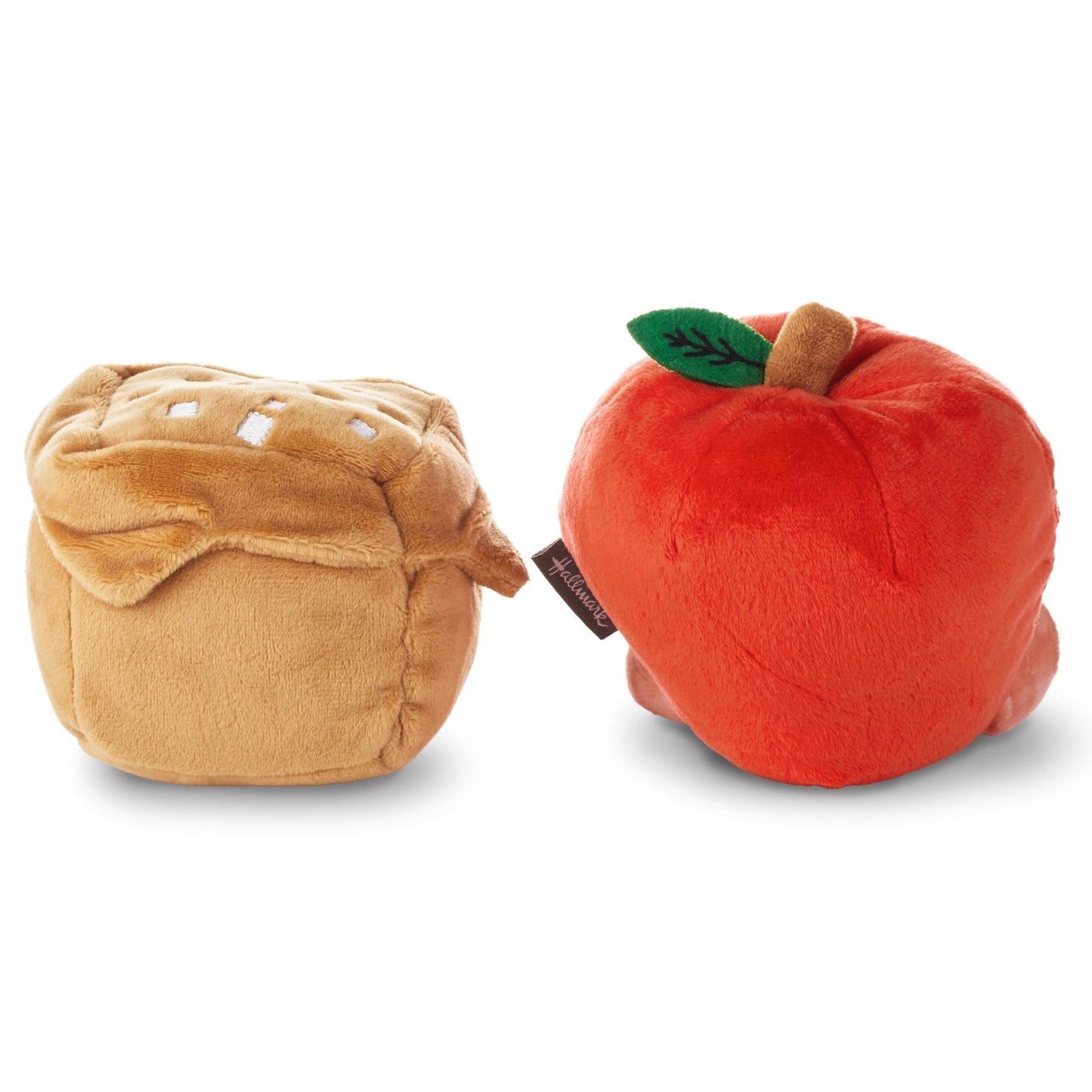 Hallmark Better Together Magnetic Plush Toy (Caramel And Apple) 6.5' Stuffed Toys, Gifts For Kids