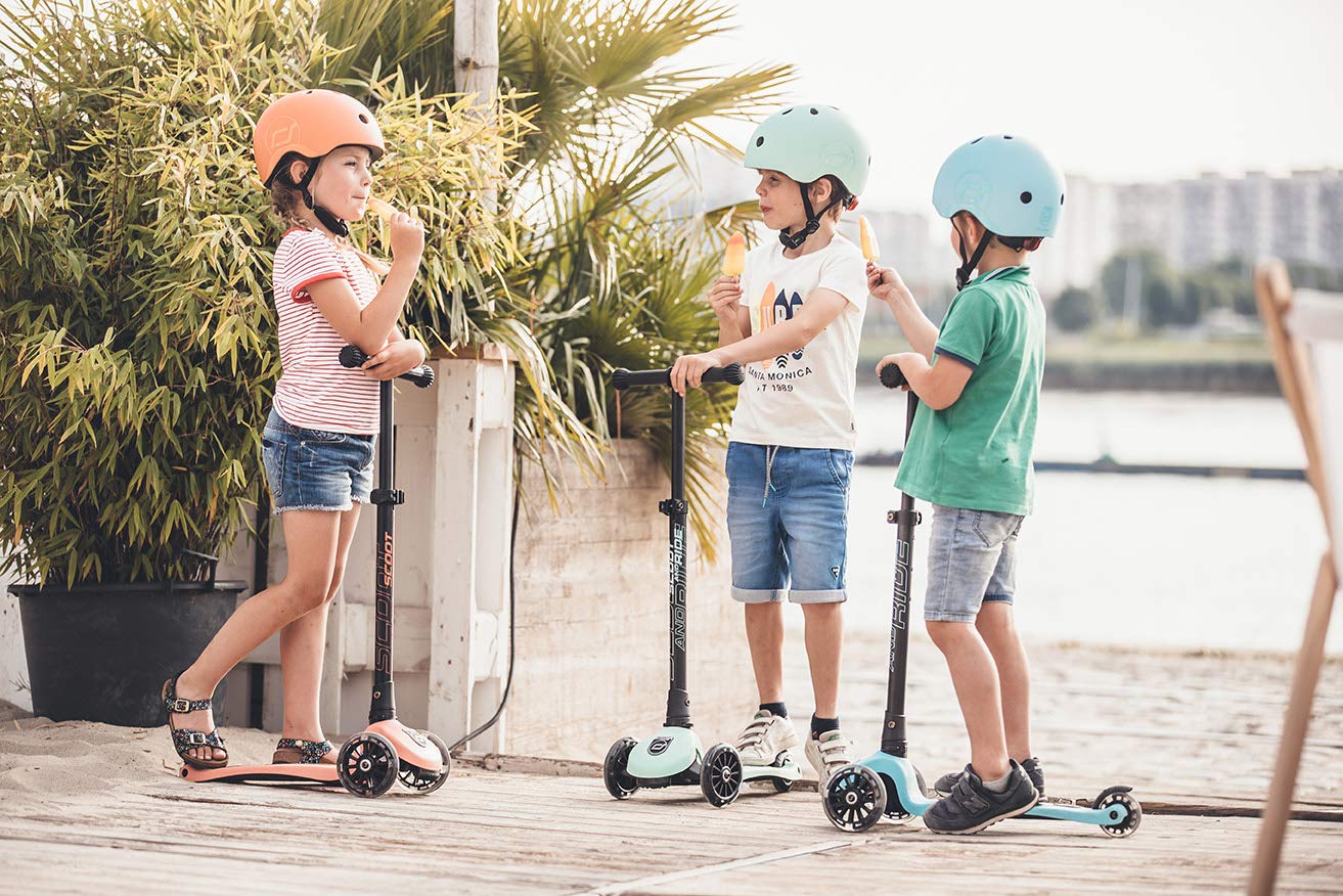 Scoot & Ride Stand-Up Push Scooter For Children Ages 3-6, Highwaykick 3, Blueberry