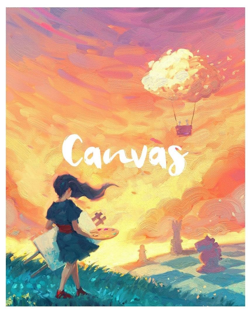 Board Games Canvas Card Game Creative Art Themed Strategy, Hand Management And Set Collection Game For Adults And Teens Ages 14+