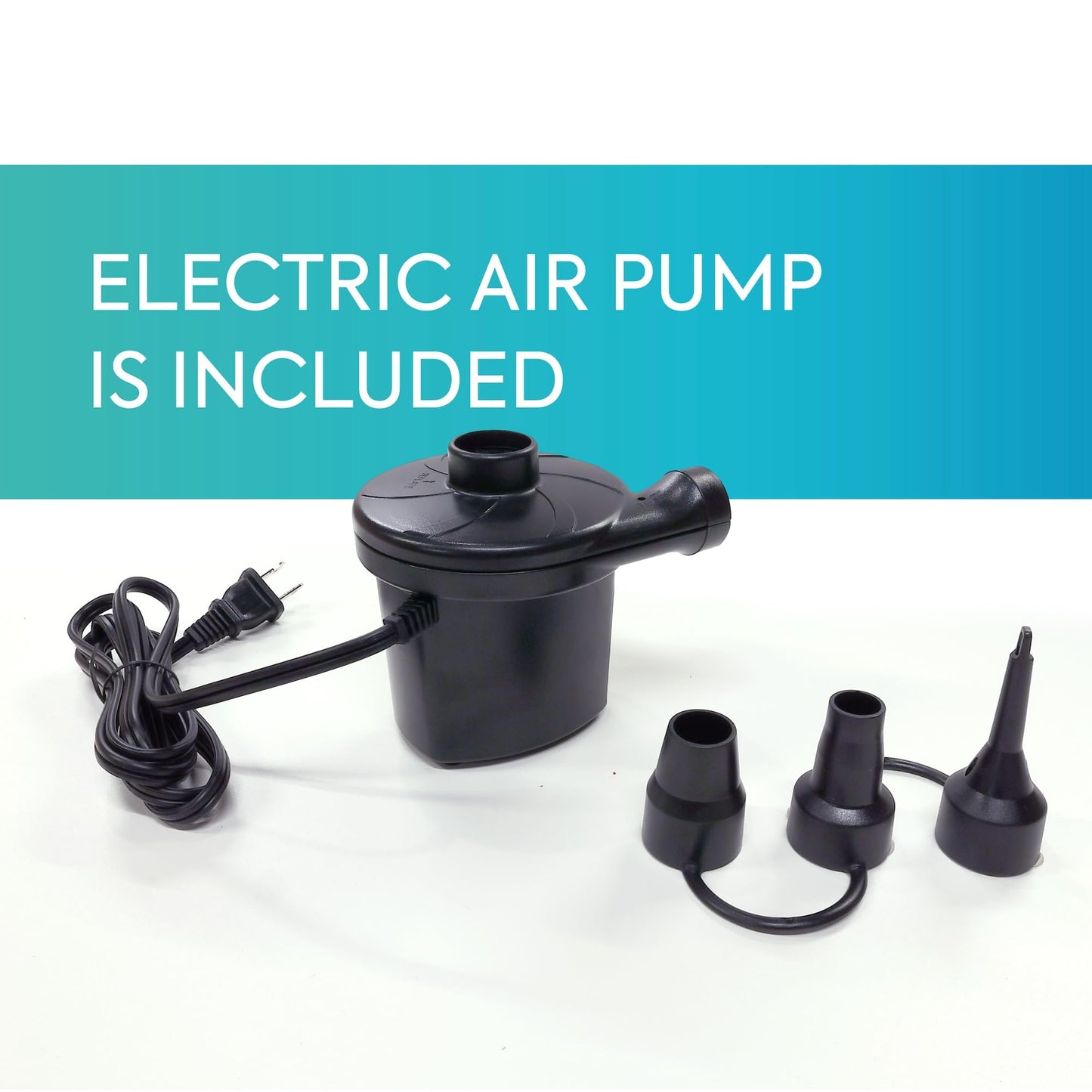 Bouncyband Medium Comfy Peapod Sensory Chair - Purple 60 - Fun Inflatable Peapod Chair Provides Therapeutic Sensory Relief and Compression for Kids Ages 6-12 Includes Electric Air Pump