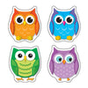Carson Dellosa 72 Owl Stickers for Kids, 6 Sheets of Birds for Kid Crafts, Halloween, Scrapbooking, Water Bottle, Teacher Planne