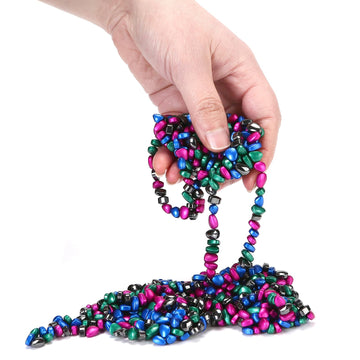 550Pcs Multicolor 4 In 1 Magnet Balls Desk Toys For Adults, Ferrite Crags Magnetic Putty Desk Fidget Toys For Office