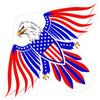 Xida Patriotic Eagle Kites For Kids & Adults, Bald Eagle Kite For Kids Ages 8-12, Easy To Fly Beginner Kite, Ideal For Independe