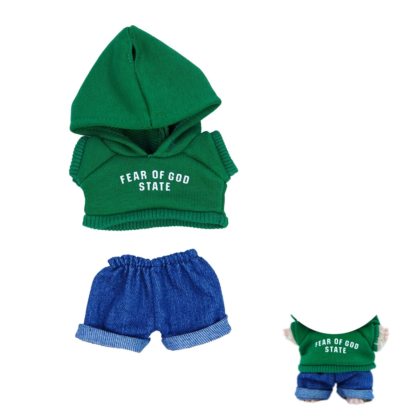 Outfit Set for Labubu Doll - Labubu Clothes enhanced Labubu Outfit with Accessories Stylish Labubu Clothes for Doll Labubu Designer Clothes for 1st & 2nd Gen | Cute Artist Doll Clothes