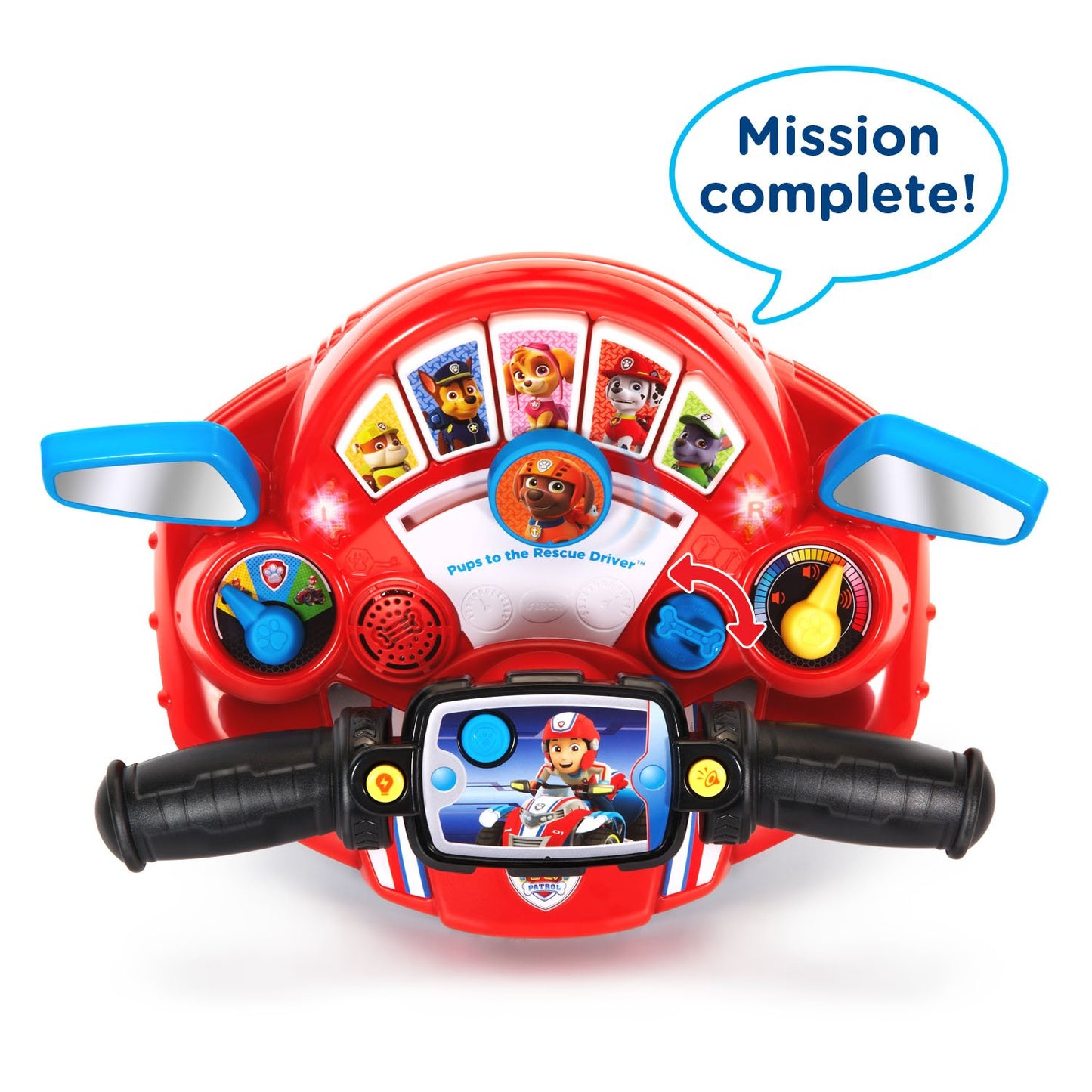 Vtech Paw Patrol Pups To The Rescue Driver, Red