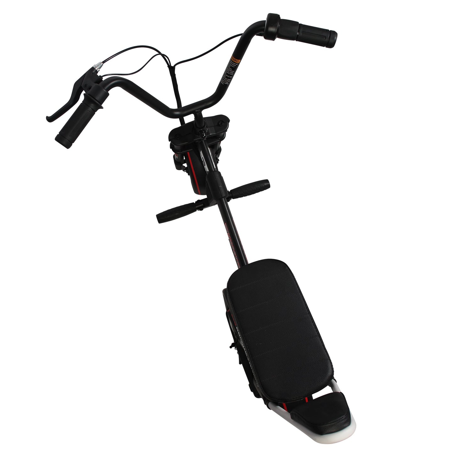 Pulse Performance Products Chopster E-Motorcycle - 24 Volt Electric Ride On Bike For Kids - Black, Large