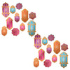 Foil Lantern & Mandala Cutouts Pack of 2