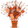 XunYee 6 Pcs Basketball Party Decorations Basketball Centerpieces Sticks for Table Sport Birthday Toppers for Game Day Babyshowe