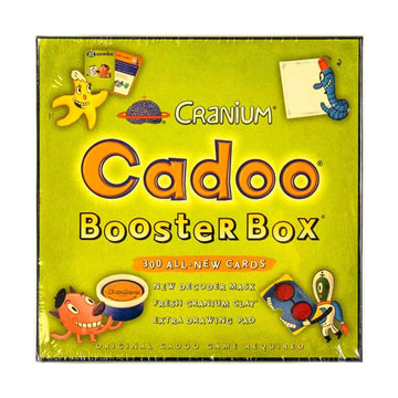 CGI Cranium Cadoo 2002 Booster Box – Colorful Red, Blue, Green, Yellow Game