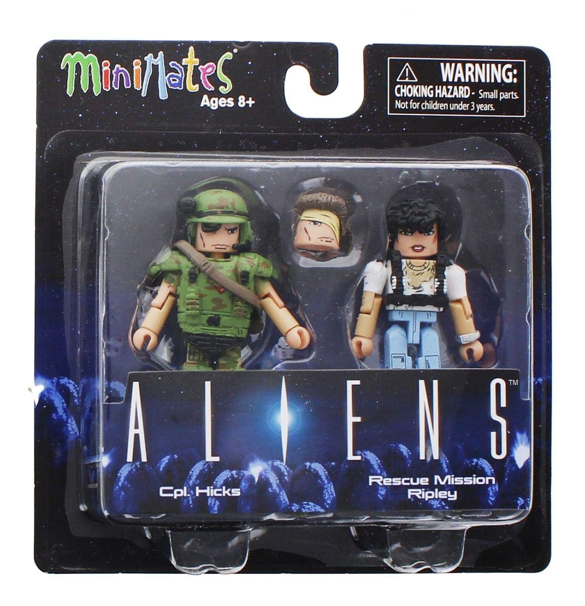 Aliens Minimates Series 1 Cpl. Hicks & Rescue Mission Ripley 2-Pack
