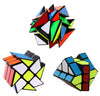 Speed Cube Set Ahyuan 3 Pack Magic Speed Cube Bundle 3X3X3 Yj Windmill Cube Yongjun Axis V2 Cube Yj Fisher Cube 3X3 Sturdy And Smooth Speed Cube Puzzles Toy For Kids And Adults