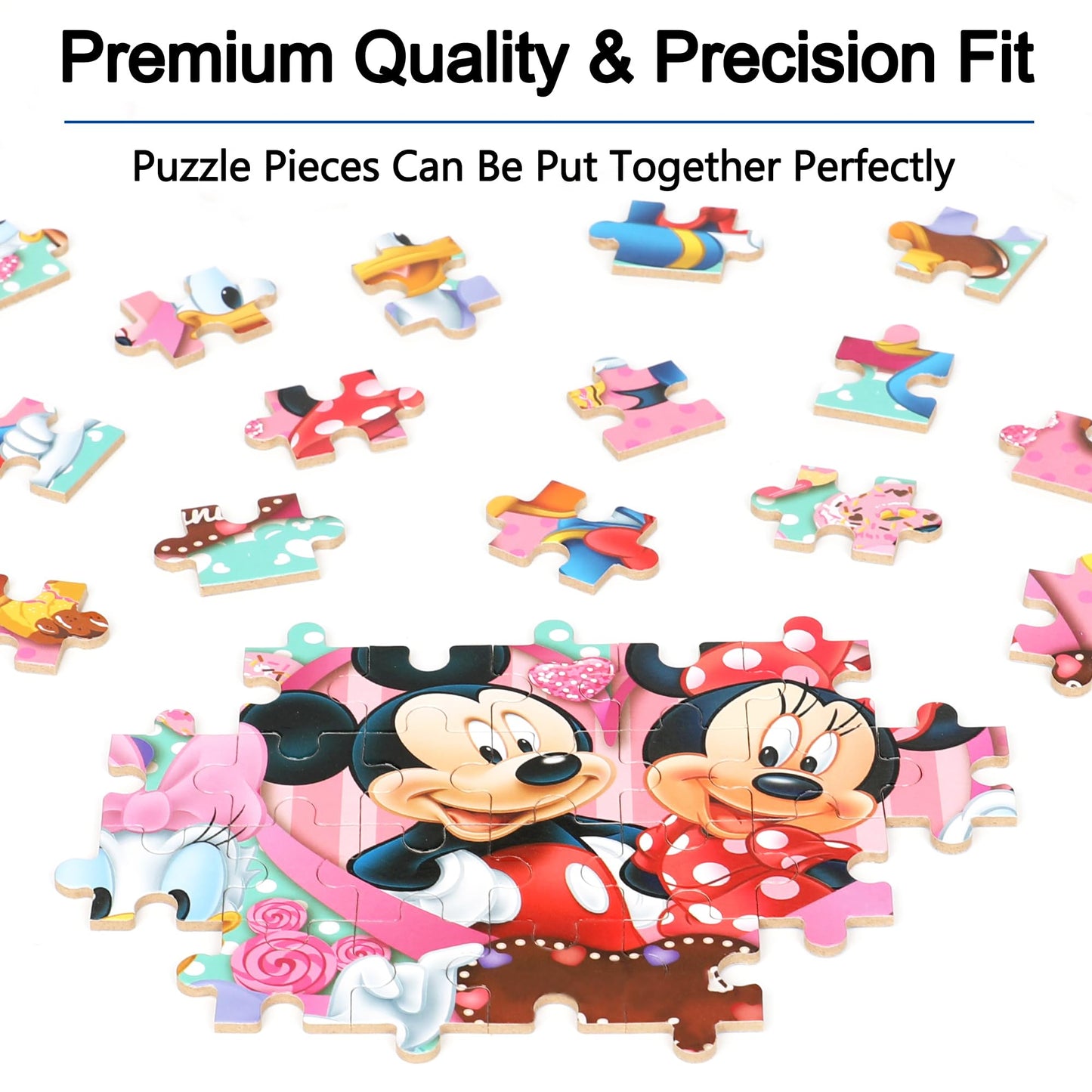 Lelemon Puzzles For Kids Ages 4-6, 60 Piece Puzzles For Kids Ages 3-5 In A Metal Box, Educational Kids Puzzles Jigsaw Puzzles For Kids Ages 4-8 Childrens Puzzle Games Puzzle Toys For Girls And Boys