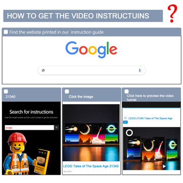 Brickbling Led Lights Compatible With Lego Tales Of The Space Age, Creative Light Kit Compatible With Lego 21340 (Lights Only, Not Come With Model)