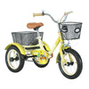 12 inch Trike,Kids Tricycle,Kids Trike,for Ages 3+ Beginner Riders, with Front Rear Basket and Passenger Seat, for Shopping Picn