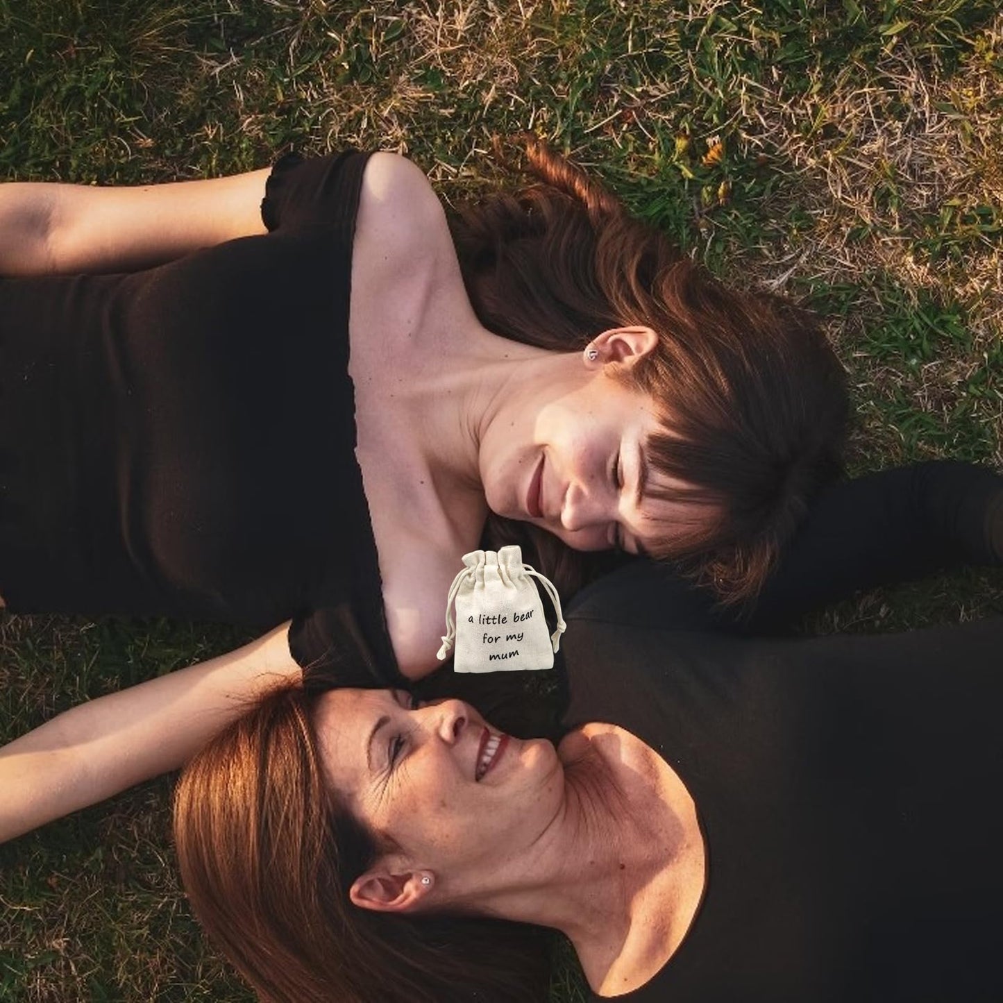 Luokifur Pocket Bear Gift Teddy Bear Mom I Love You Keepsake(Mum)