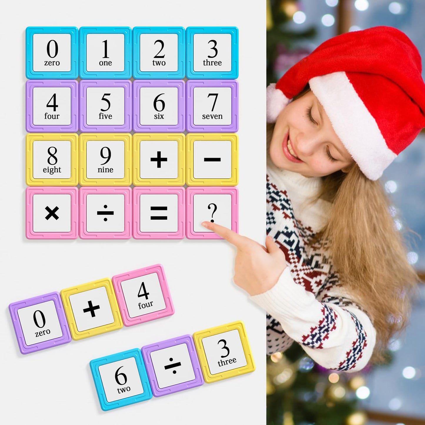 Toddler Girl Toys, Magnetic Tiles Basic Set, Birthday Gifts Ideas for Girls Age 3-5, Magnetic Building Blocks, Magnet STEM Monte