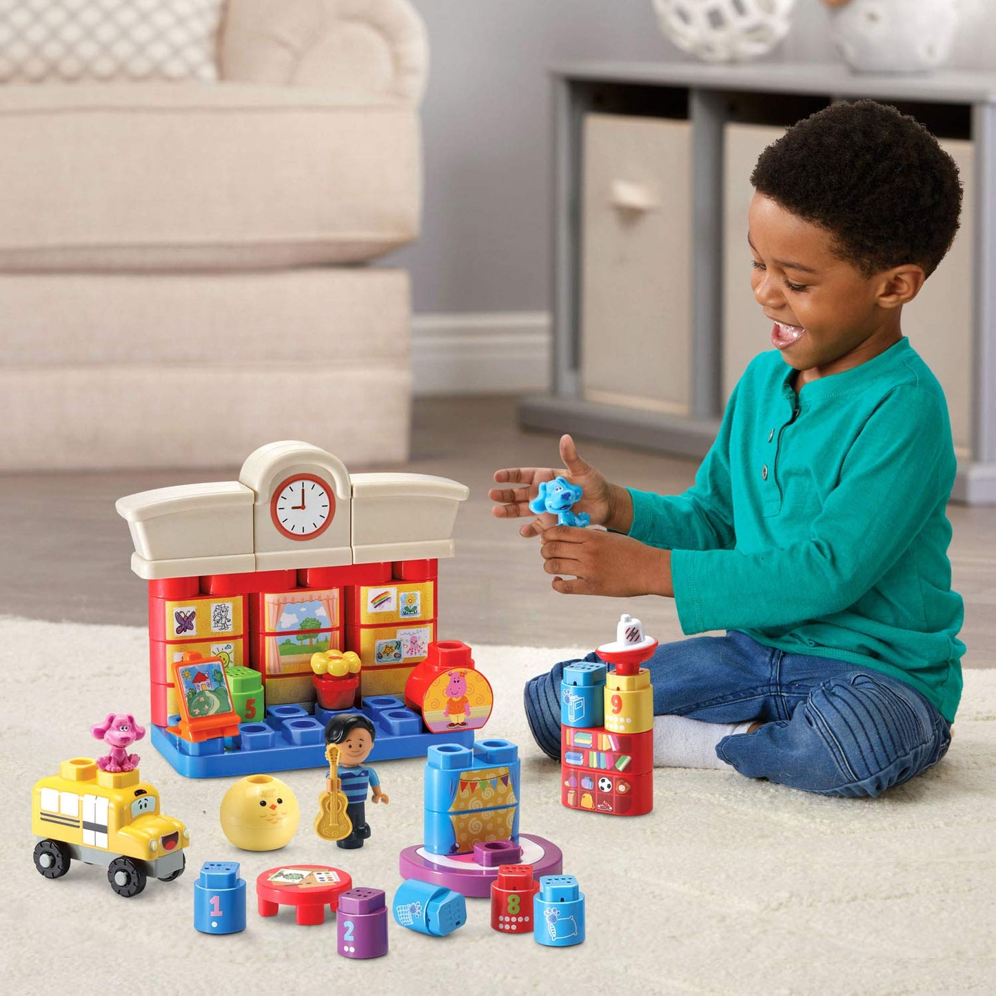 Leapfrog Leapbuilders Blue'S Clues And You! Blue'S 123 School