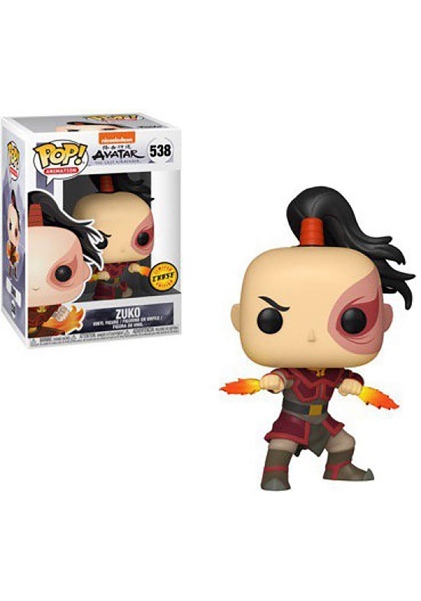 Funko POP Animation: Avatar - Zuko (Styles May Vary), Multicolor, Standard