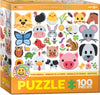 Farm Animals Emojipuzzles 100Pc