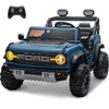 Enyopro 2 Seater Ride On Car For Kids, 24V Licensed Ford Bronco Raptor Electric Power Ride On Truck Toy With Remote Control, 4 W
