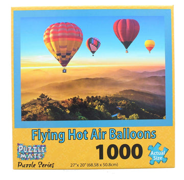 Flying Hot Air Balloons Puzzle 1000 Pieces 27' X 20'