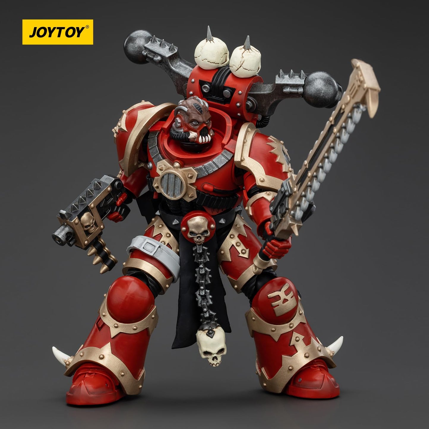 Joytoy Warhammer 40K World Eaters, World Eaters Khorne Berzerker 6 1/18 Action Figure, Dedicated To You Who Love Collecting