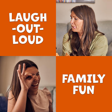 Ginger Fox - It Takes Two To Mango Card Game, Hilarious Matching Game, Quick-Thinking Card Games For Adults & Kids, Face-Making Family Games For Family Game Night, Trips, Parties, 56 Cards, Ages 8+