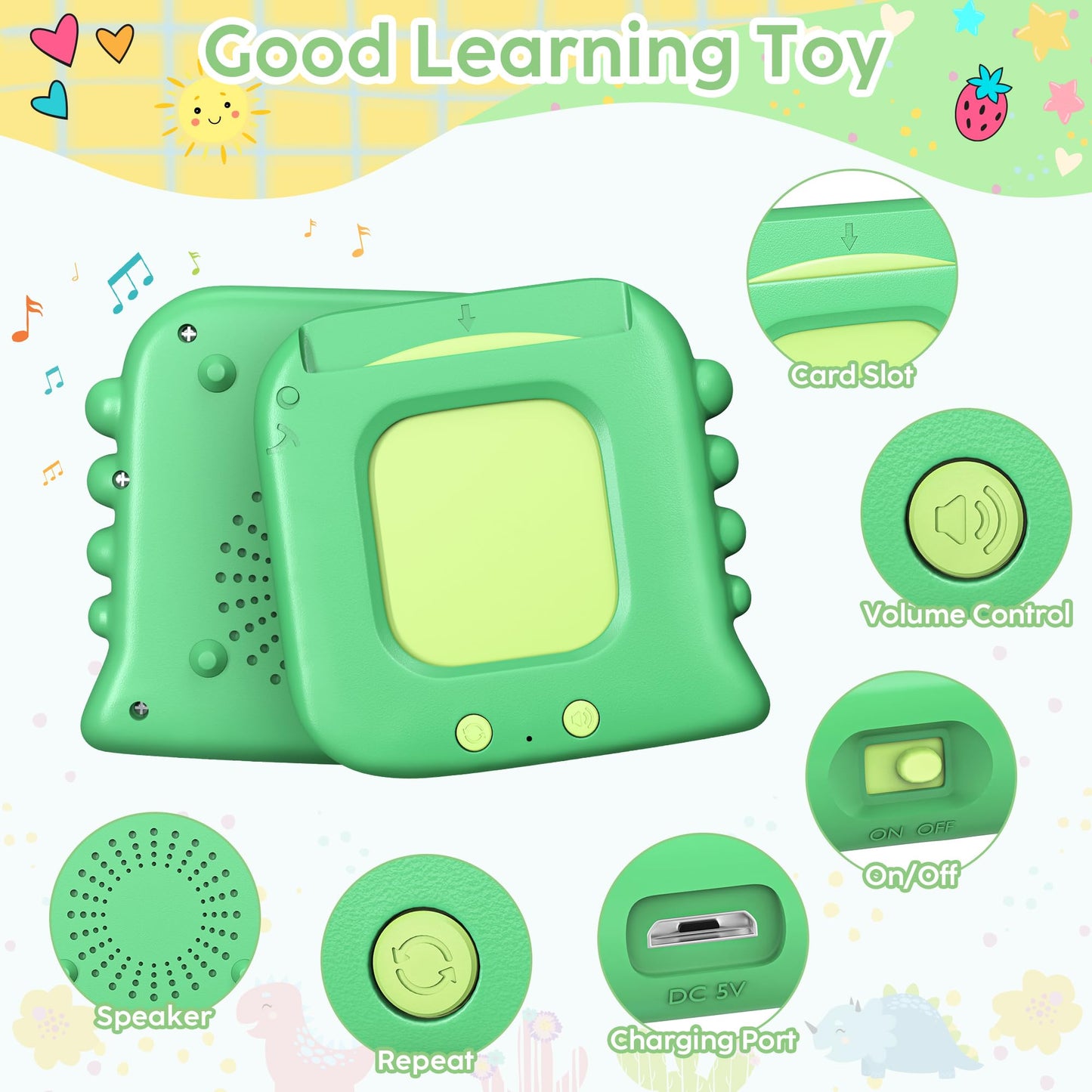 Talking Flash Cards,Kids Toddler Flash Cards With 240 Sight Words,Montessori Toys,Autism Sensory Toys,Speech Therapy Toys,Learni