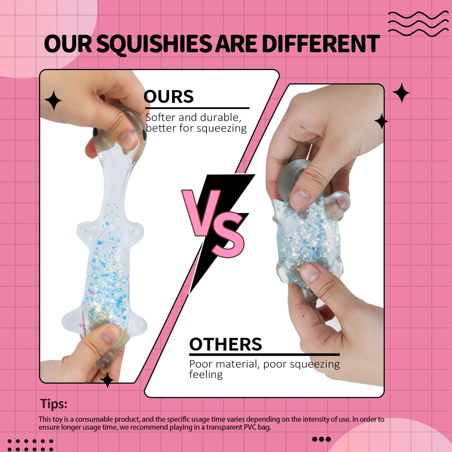 4 Pcs Taba Squishy Cute Animals Toys - Turtle Stress Relief Fidget Sensory Toys Soft Silicone Squeeze Kits for Teens Children mature-themed (Purple Blue Red Yellow)