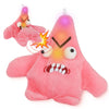 WORDFANIDAYE Angry Starfish Toy That can Move Sing and Imitate Speech,Angry Star Plush Interesting Backpack Pendant Funny Plush,