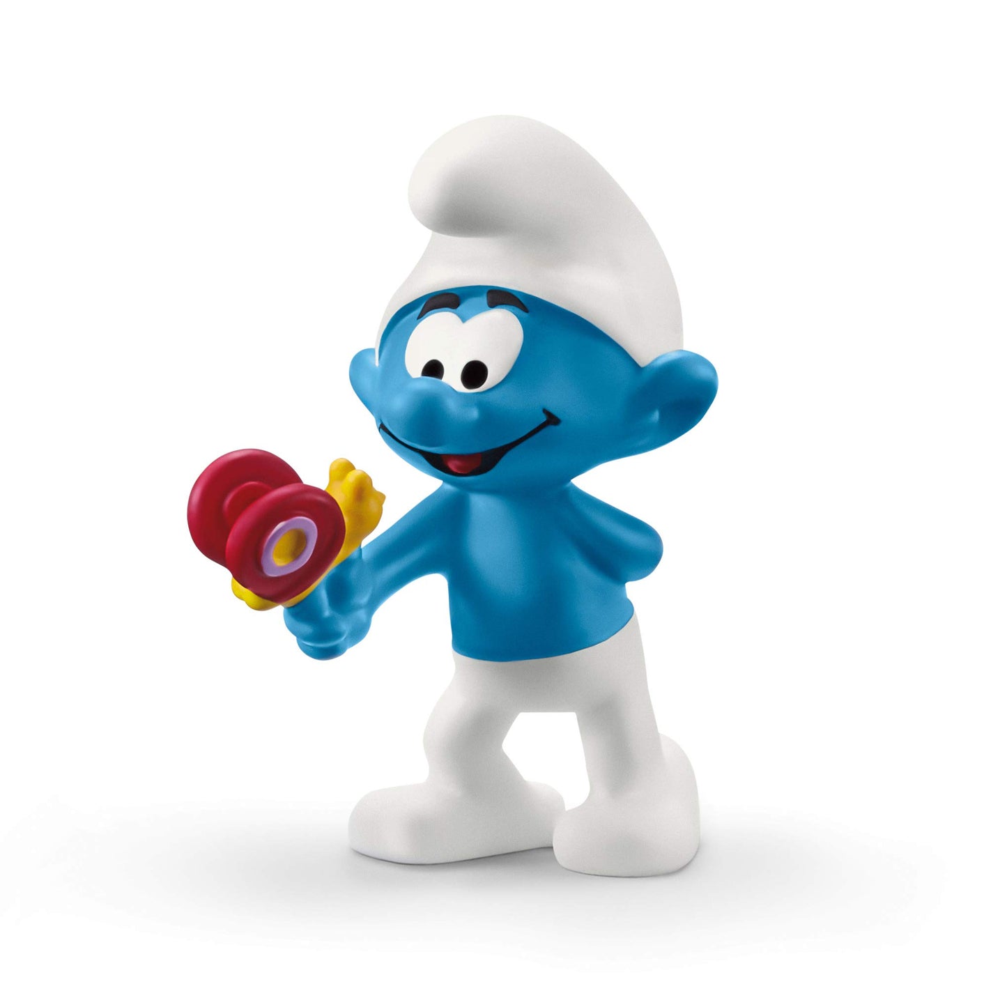 Schleich Smurfs, Collectible Retro Cartoon Toys For Boys And Girls, Smurf With Butterfly Toy Figurine, Ages 3+