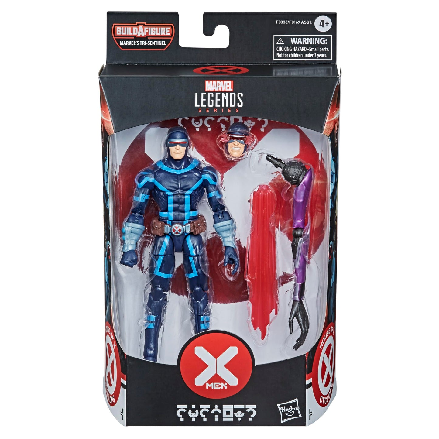 Marvel Hasbro Legends X-Men Series 6-Inch Collectible Cyclops Action Figure Toy, Premium Detail And 2 Accessories, Ages 4 And Up