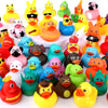 60 Pcs Rubber Ducks Assorted Plastic Rubber Ducks For Christmas Ducks Ducking, Bath Toys, Ducks Party Favors, Beach Pool Activit