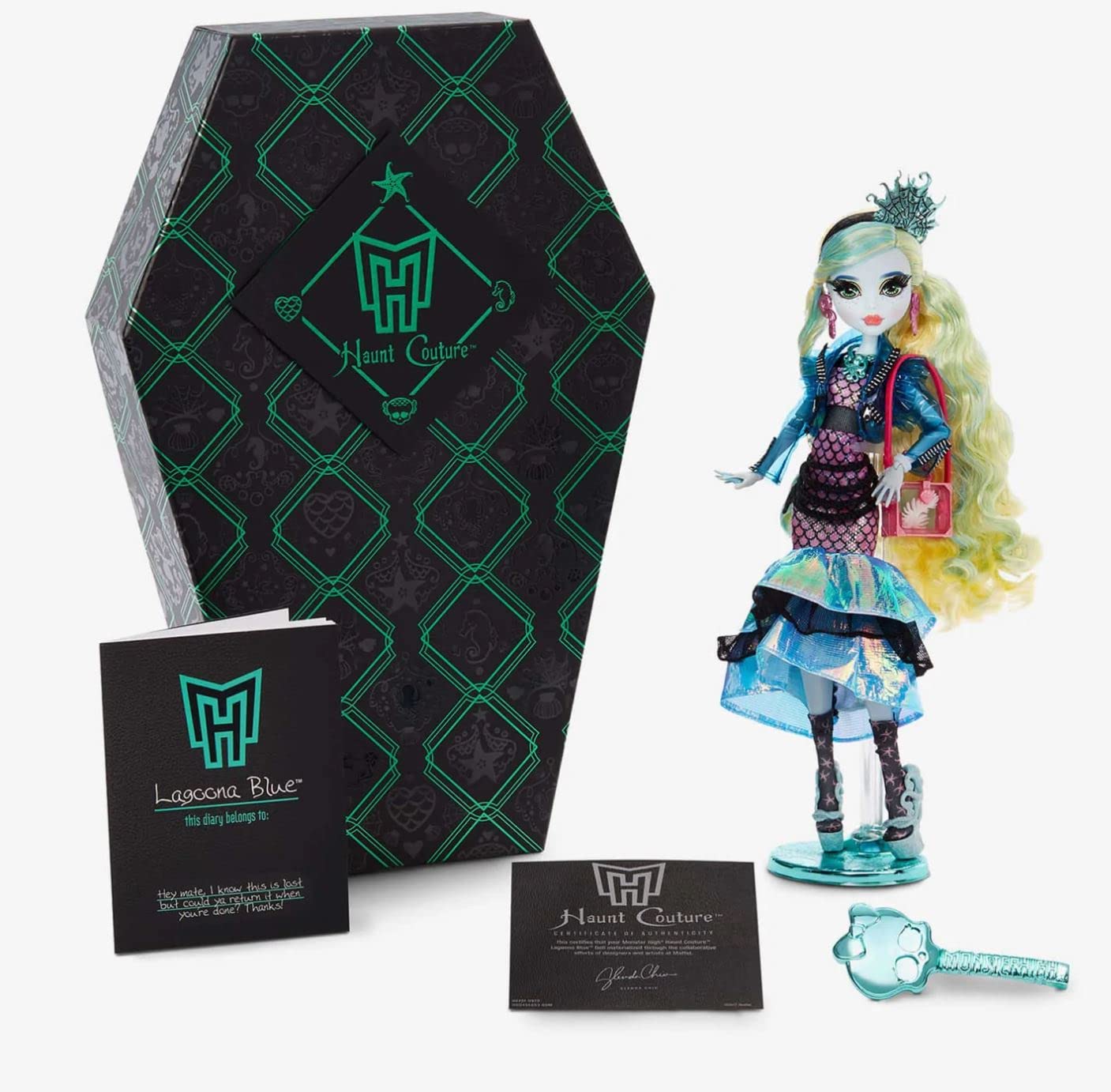 Monster High Haunt Couture 10.5In Lagoona Blue 2022 Limited Edition Collector'S Doll