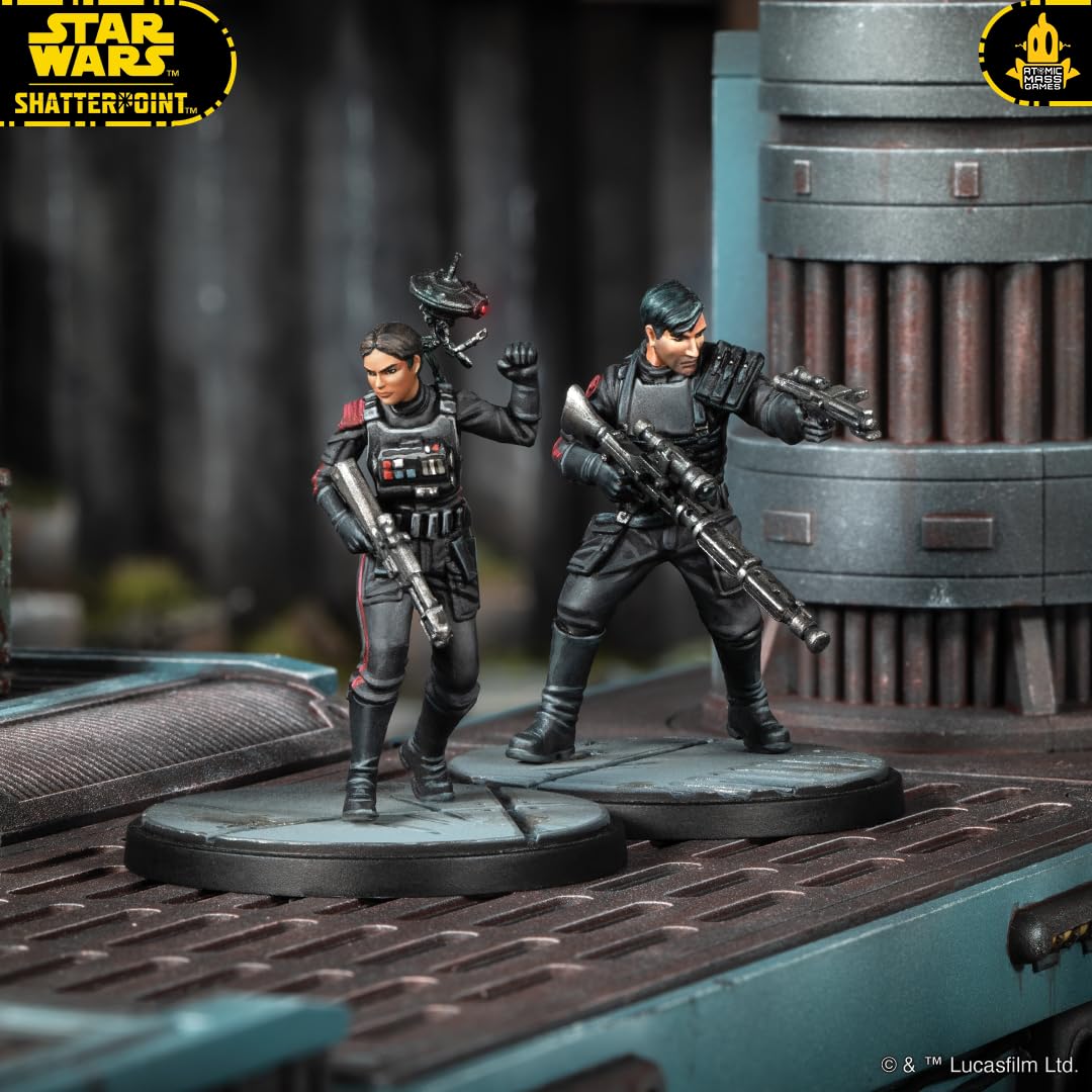 Atomic Mass Games Star Wars Shatterpoint Today The Rebellion Dies Squad Pack - Tabletop Miniatures Game Strategy Game for Kids and mature-themeds Ages 14+ 2 Players 90 Minute Playtime