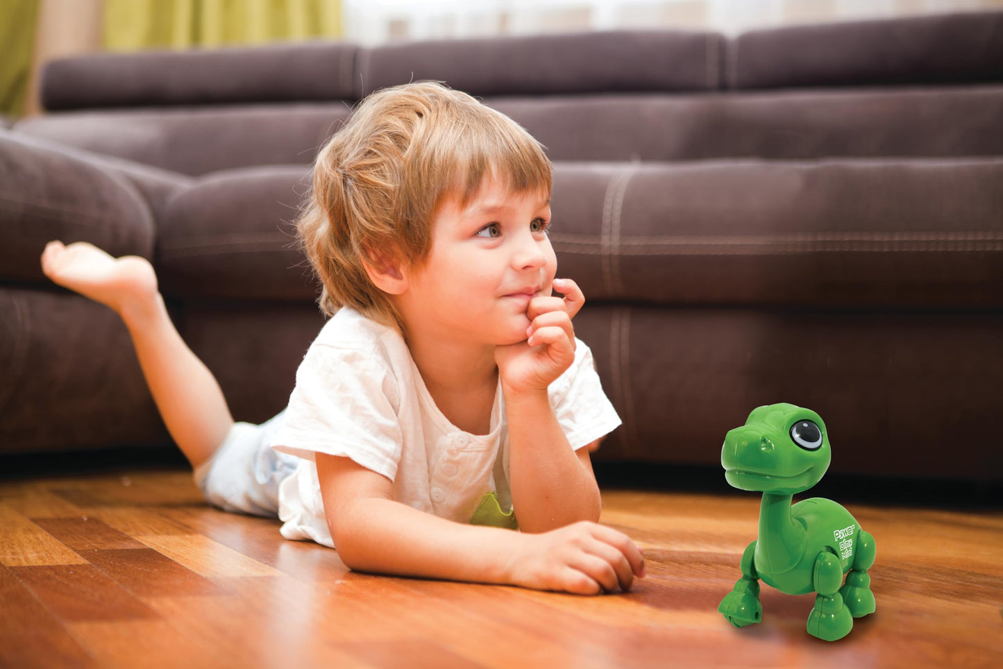 Lexibook Power Dino Mini - My Little Dinosaur Robot - Dinosaur Robot With Sounds, Music, Light Effects, Voice Repeat And Sound R